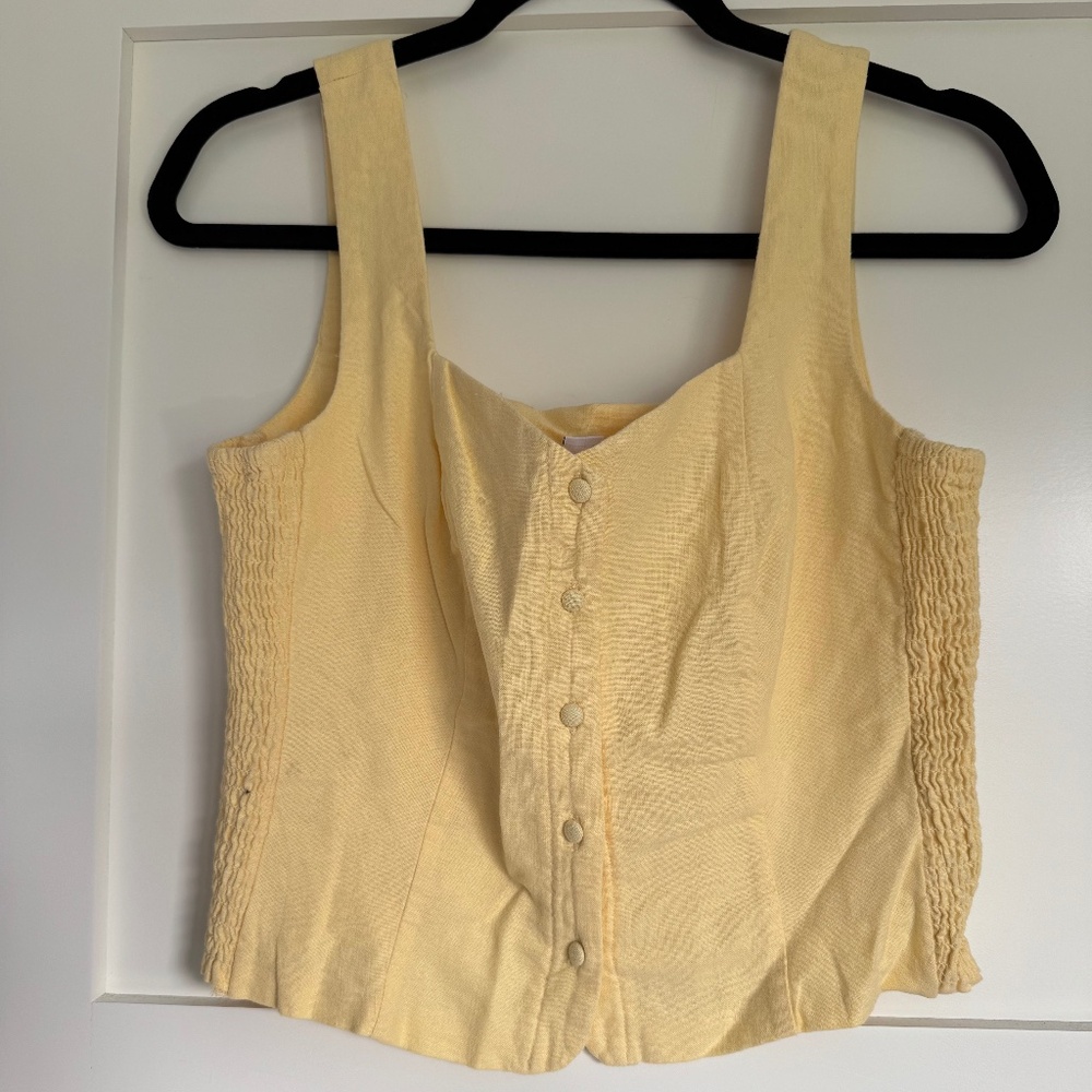 Old Navy Yellow Tank Top